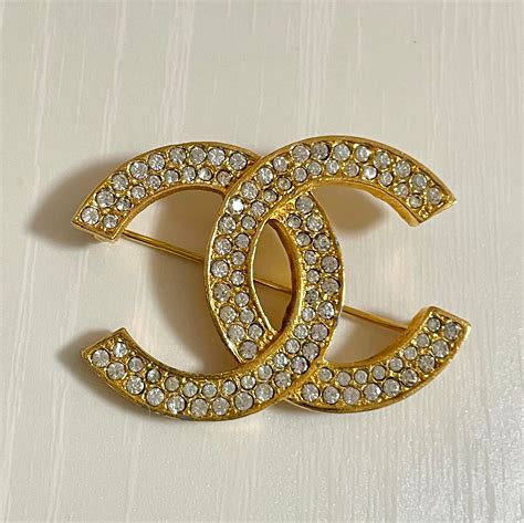 broche chanel|chanel brooch second hand.